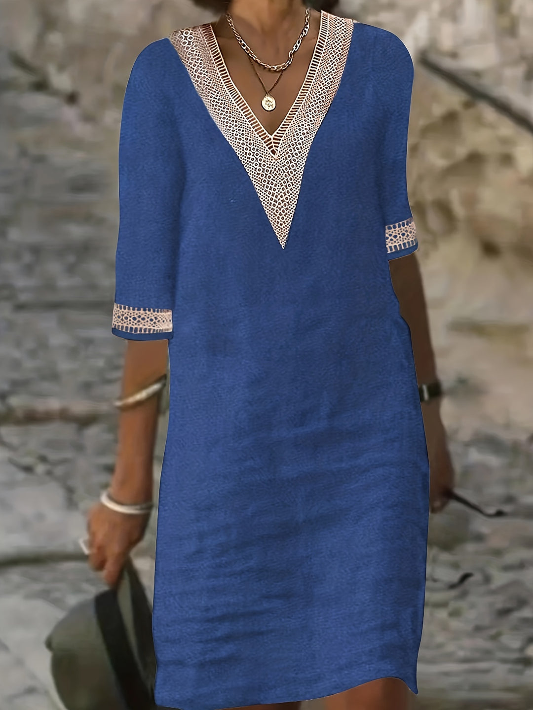Ilse | Elegante V-hals Jurk