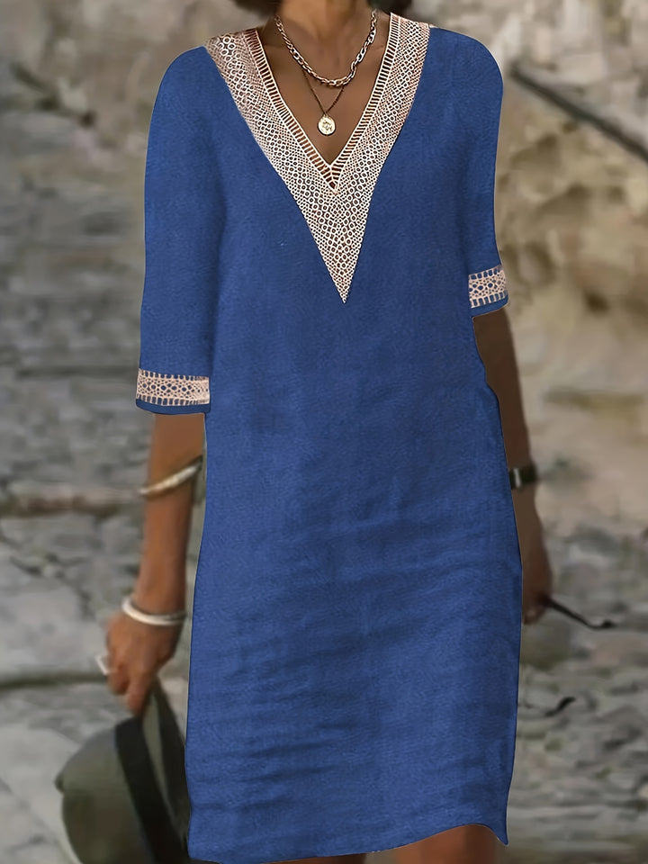 Ilse | Elegante V-hals Jurk