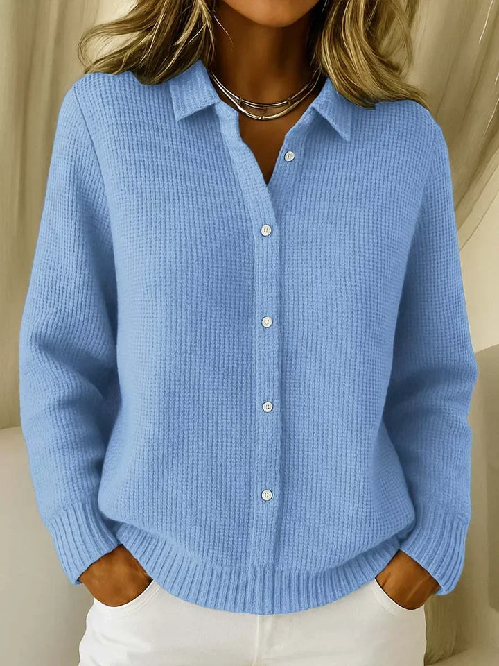 Aukje | Verfijnde Gebreide Blouse