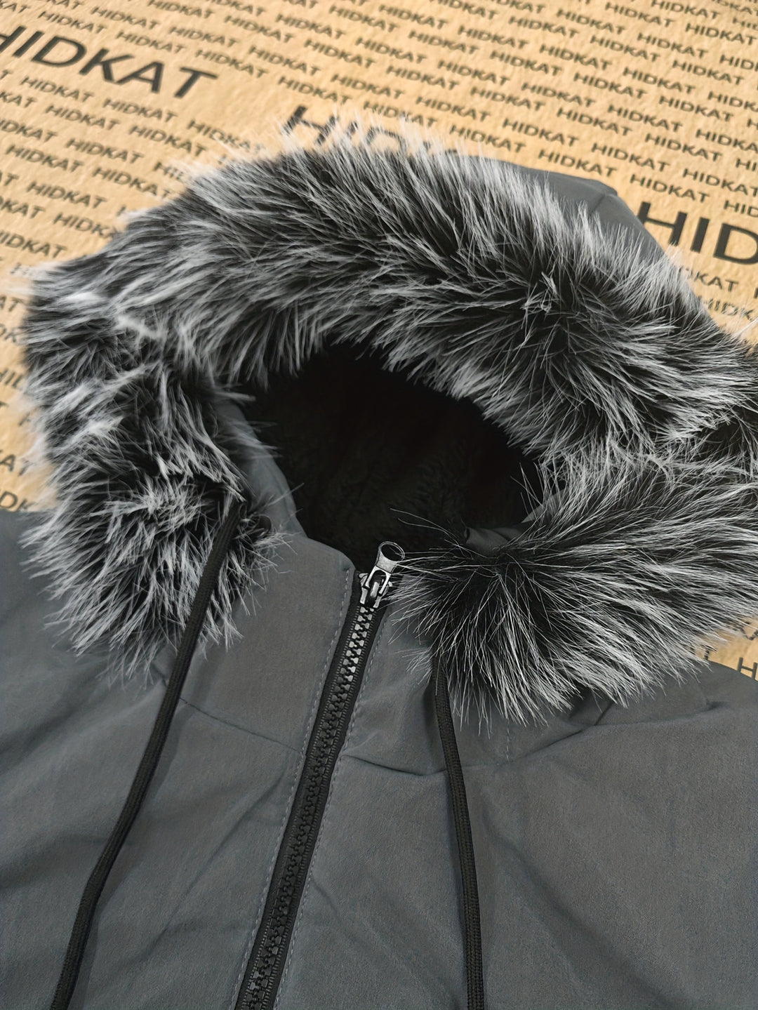 Leendert | Warme Halflange Parka met Capuchon