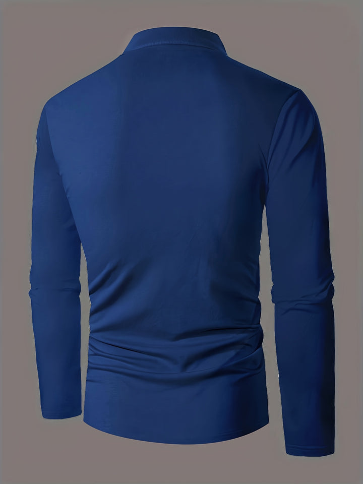 Victor | Verfijnd Shirt met Knoopsluiting