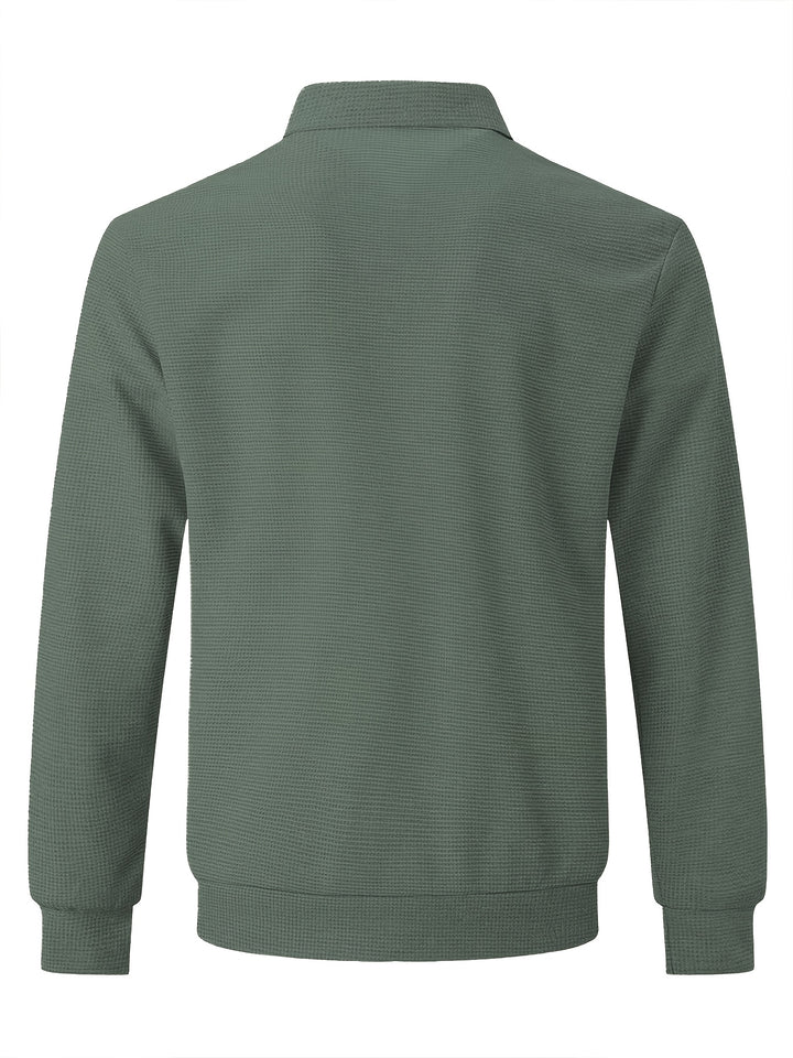 Ewald | Verfijnd Getextureerd Overshirt