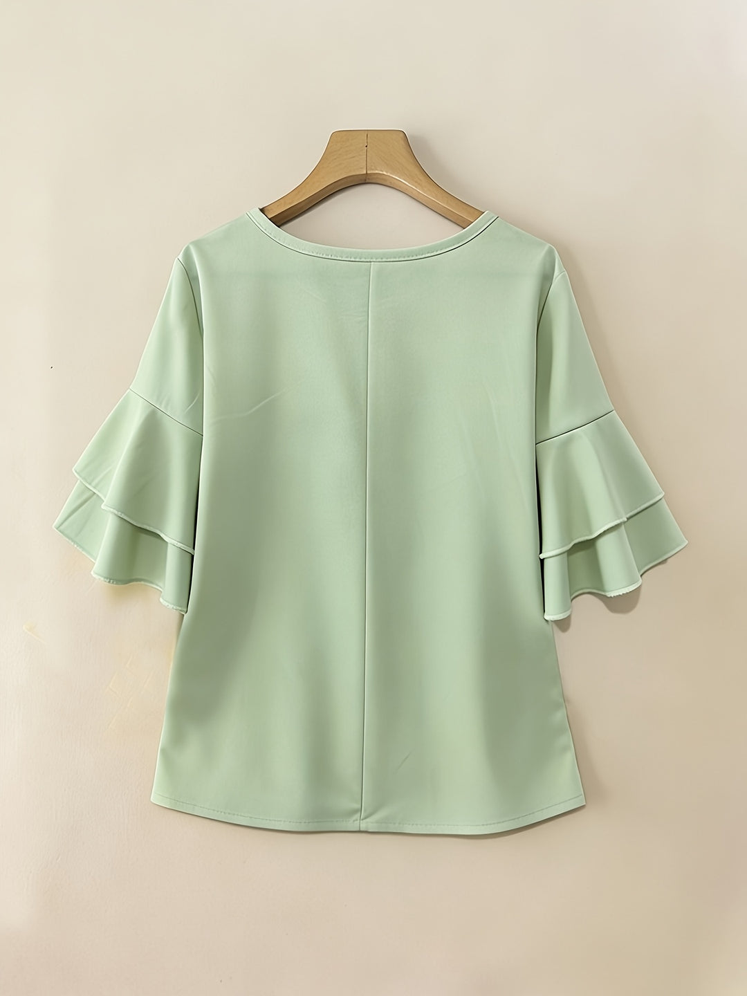 Rosalinde | Sierlijke Blouse met Ruchemouw