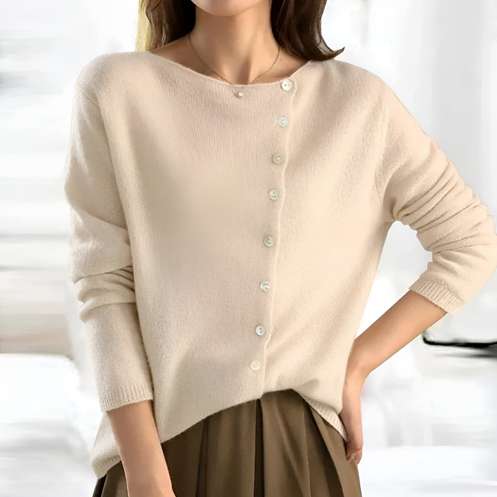 Sophie | Elegante Cardigan met Zachte Afwerking