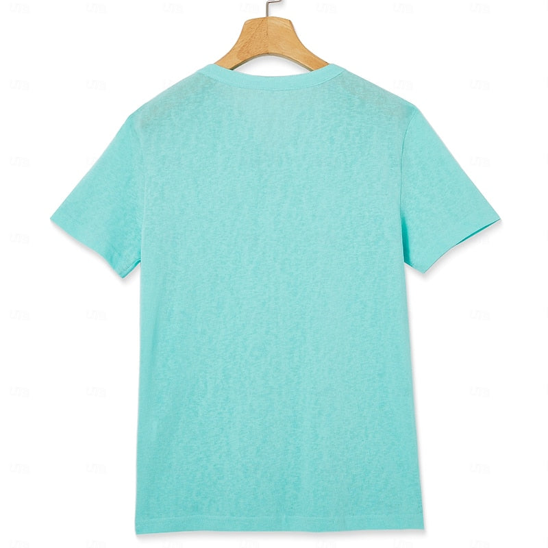 Timo | Luchtig Zomer T-shirt met V-hals
