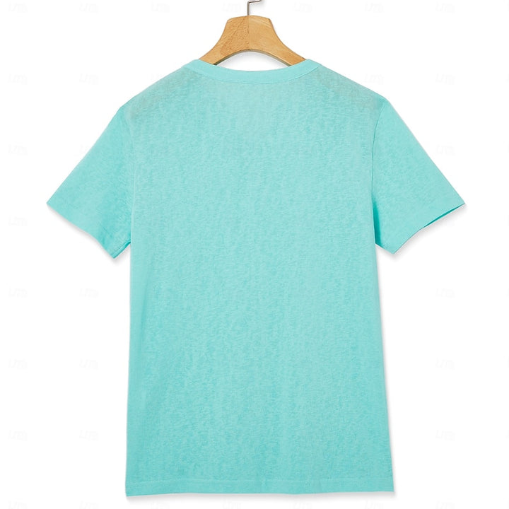 Timo | Luchtig Zomer T-shirt met V-hals