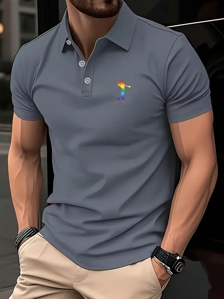 Diederik | Slim Fit Poloshirt met Klassieke Kraag