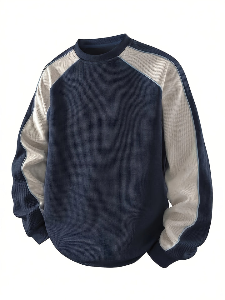 Jelle | Sportieve Colourblock Sweater