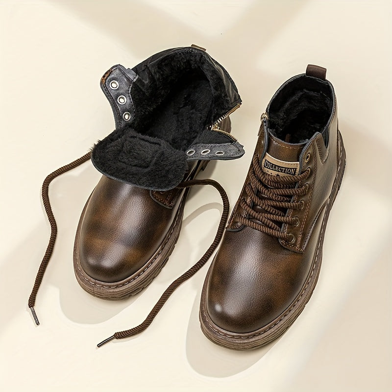 Jouke | Stoere Halfhoge Veterboots