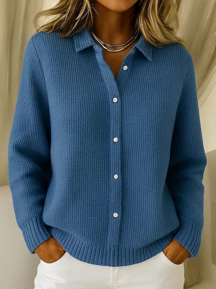 Aukje | Verfijnde Gebreide Blouse