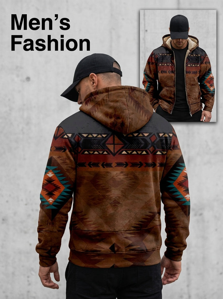 Edwin | Warm Gevoerd Winterjack met Capuchon