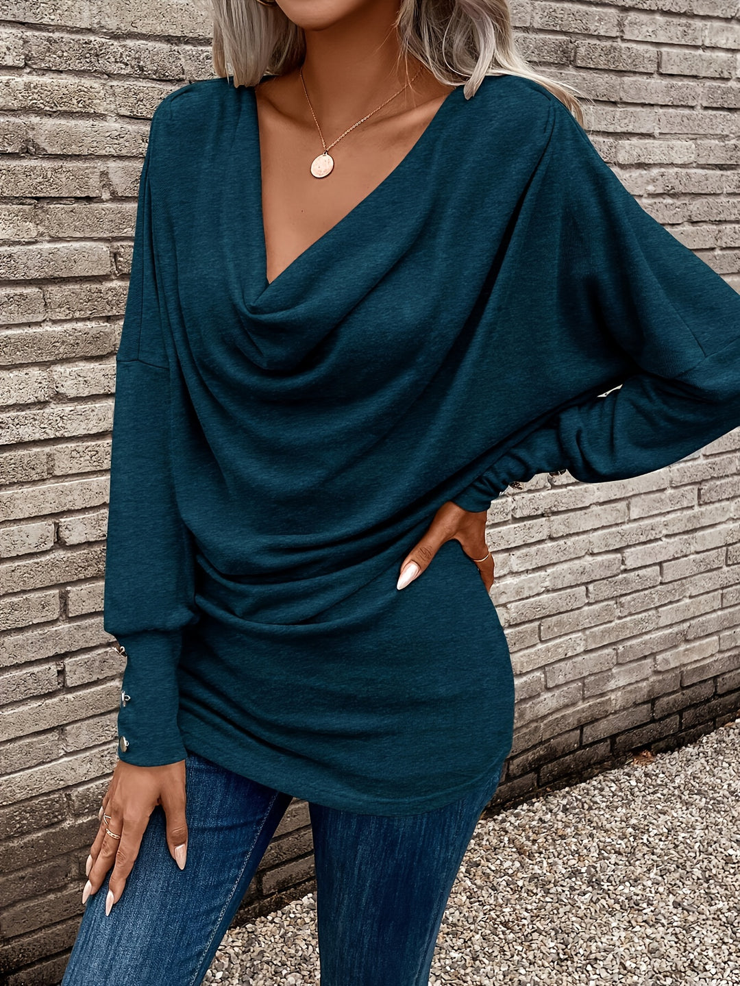 Janna | Soepelvallende Casual Top