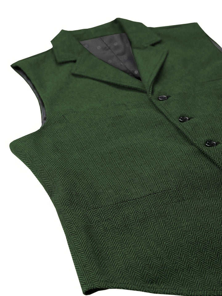 Wolter | Verfijnd Visgraat Gilet