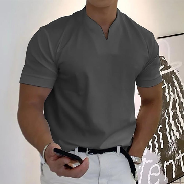 Warrick | Casual Comfortshirt met V-Hals