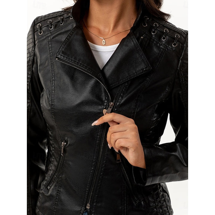 Wilhelmina | Getailleerd Bikerjack