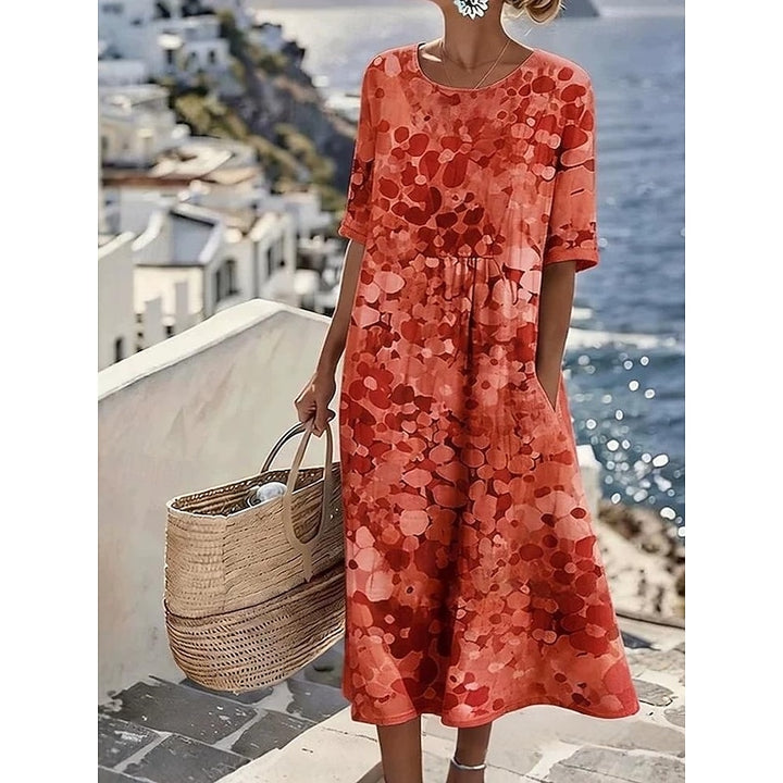 Maaike | Luchtige Zomerjurk met Bloemenprint