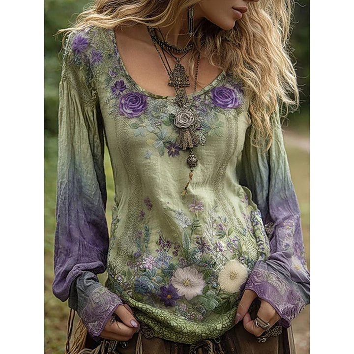 Liesbeth | Bloemrijke Vintage Blouse