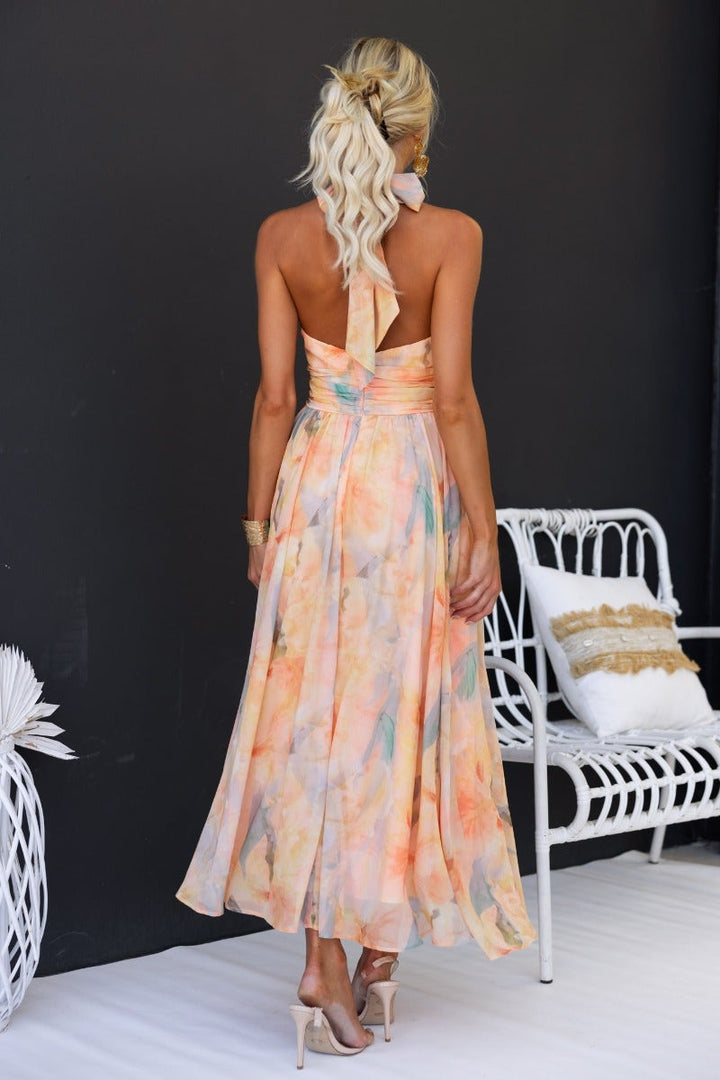 Eveline | Sierlijke Maxi-jurk