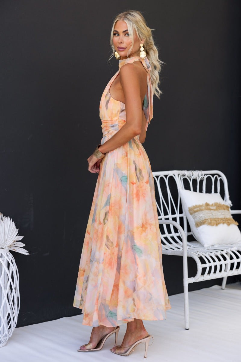 Eveline | Sierlijke Maxi-jurk