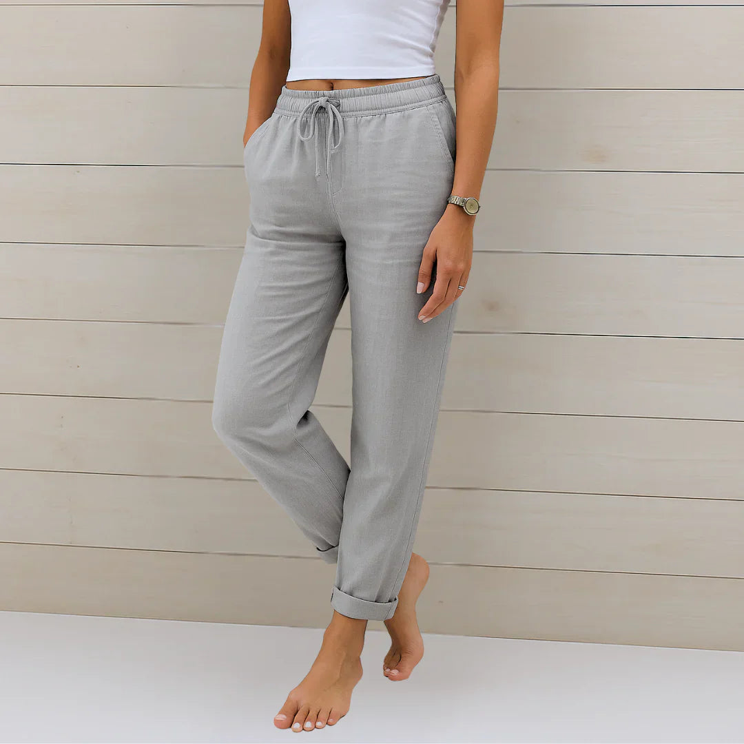 Zaina | Ademende Stretch Broek