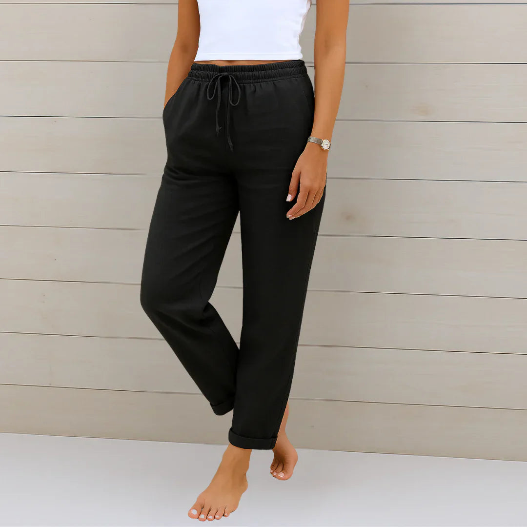 Zaina | Ademende Stretch Broek