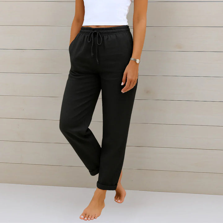 Zaina | Ademende Stretch Broek