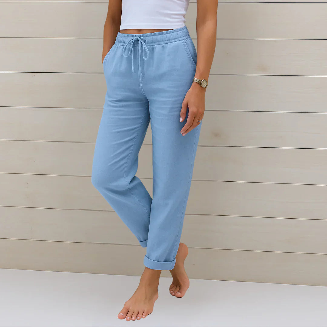 Zaina | Ademende Stretch Broek