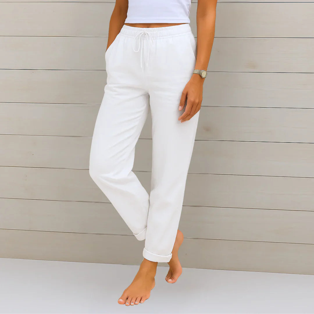 Zaina | Ademende Stretch Broek