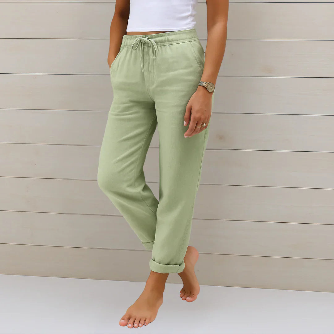 Zaina | Ademende Stretch Broek