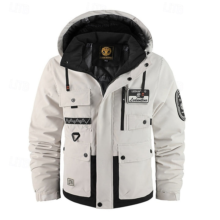 Hans | Robuuste Outdoor Jas met Capuchon