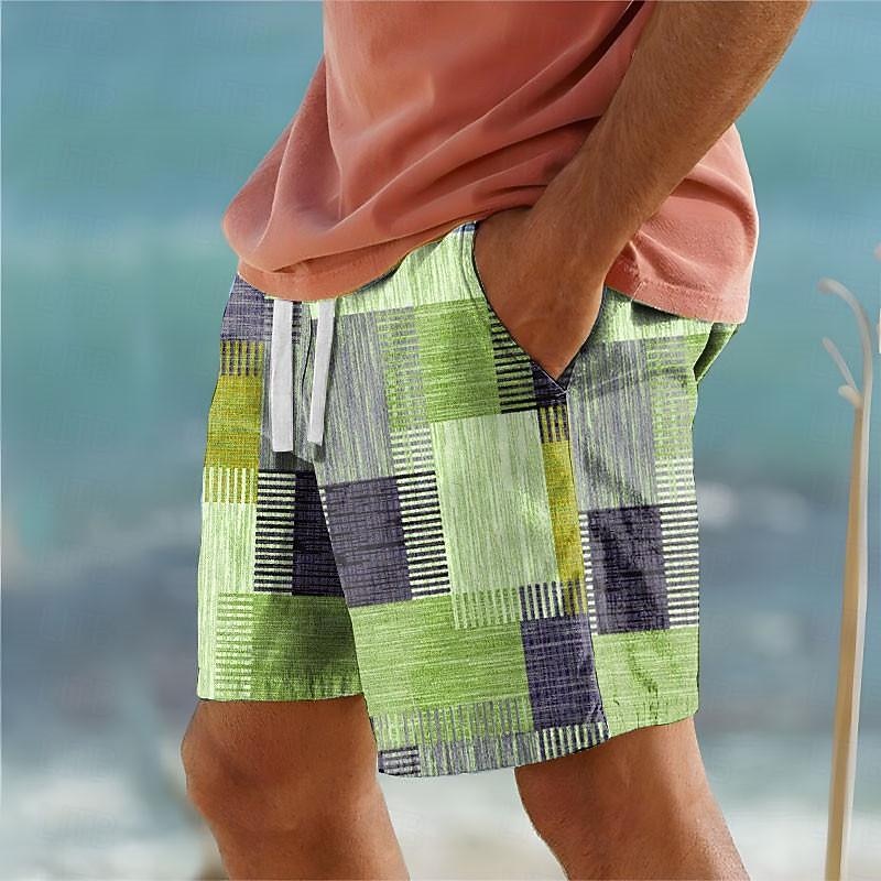 Jort | Comfortabele Zwemshort met Ruitmotief