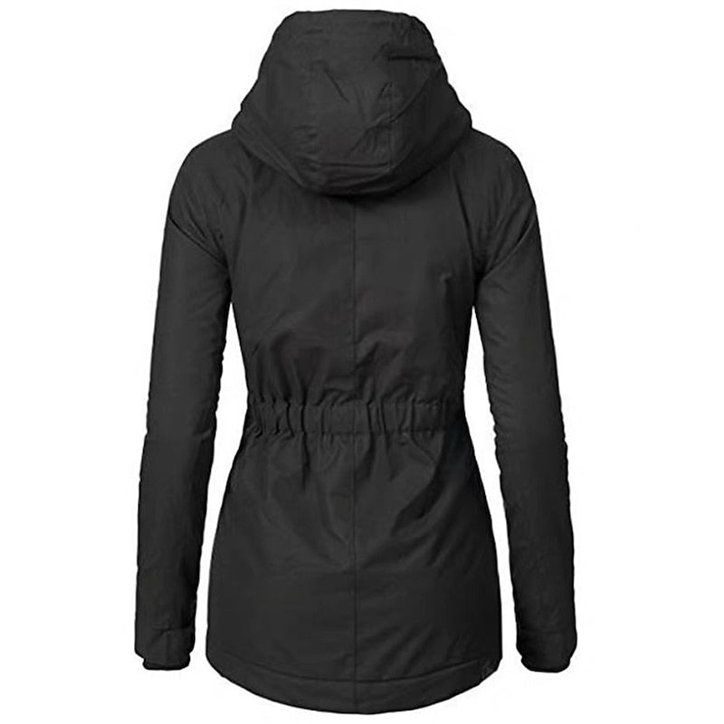 Carla | Warme Gevoerde Parka met Capuchon