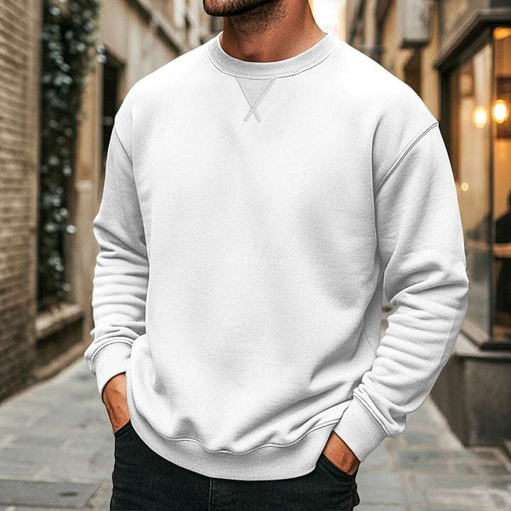 Kasper | Klassieke Ronde-Hals Sweater