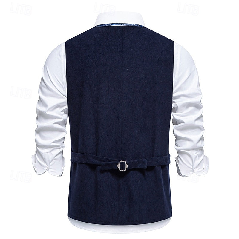 Hein | Geborduurd Klassiek Gilet