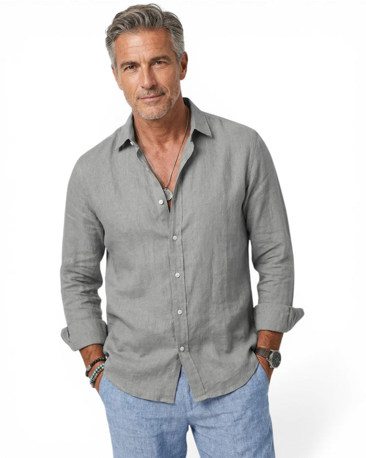 Garrett | Casual Zomeroverhemd met Knopen