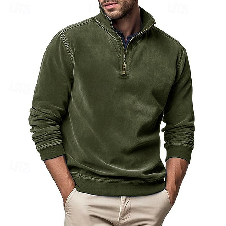 Ivo | Klassieke Halfrits Sweater