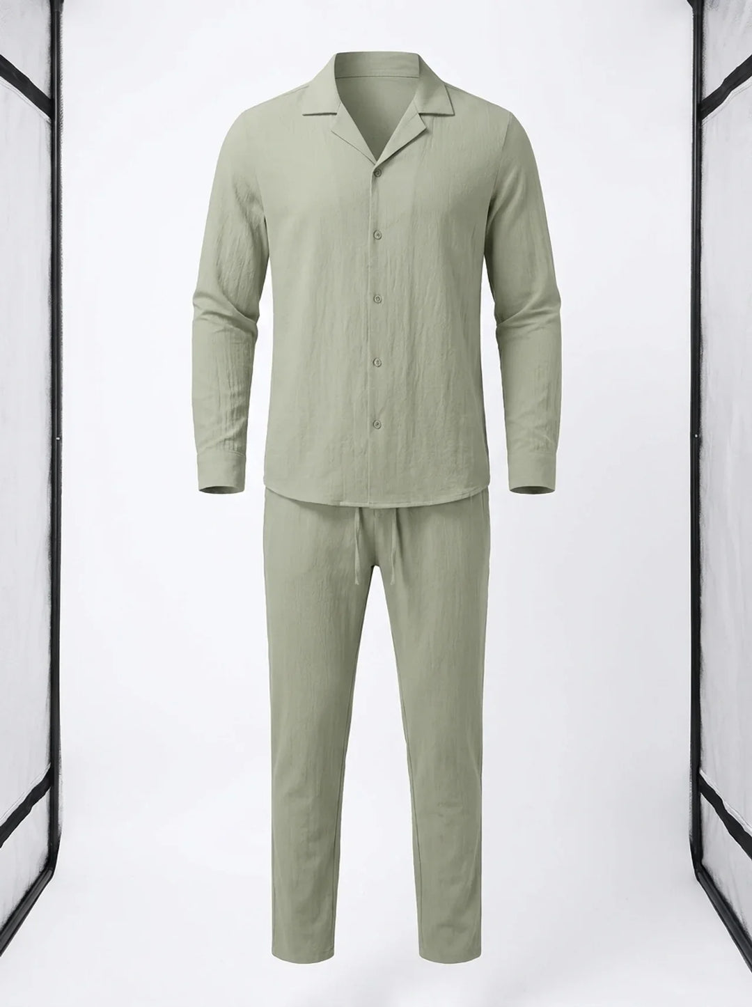 Davy | Comfortabele Set met Overhemd en Broek