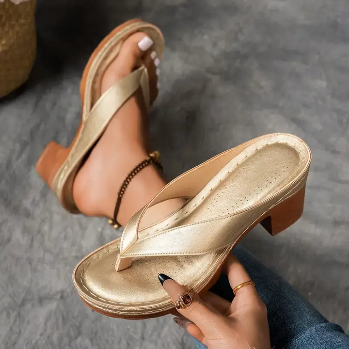 Wieke | Elegante Comfortsandalen met Hak