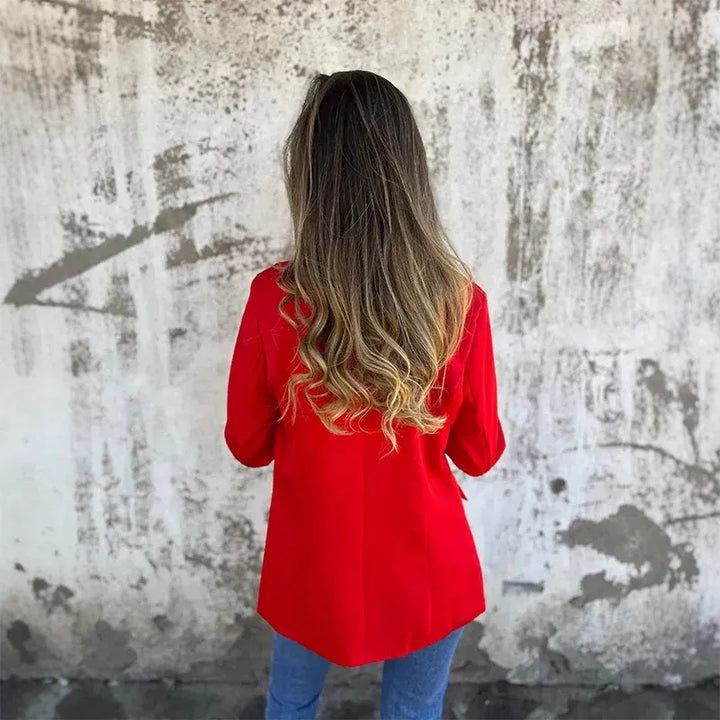 Natascha | Elegante blazer met luipaardprint