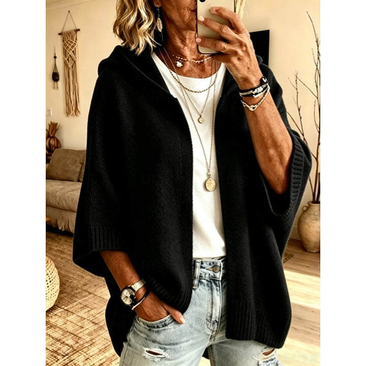 Marijne | Ruimvallend Vest met Capuchon