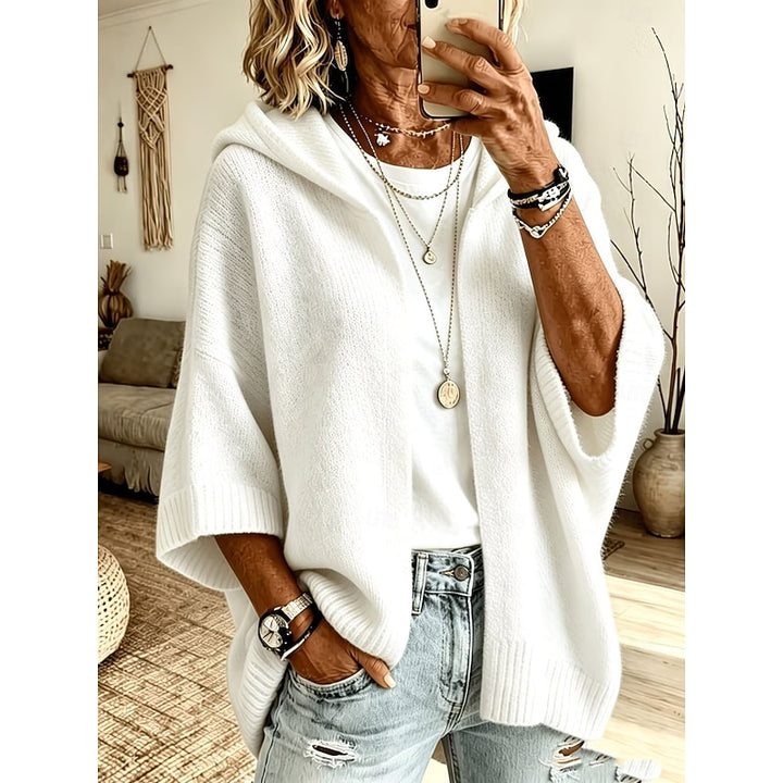Marijne | Ruimvallend Vest met Capuchon