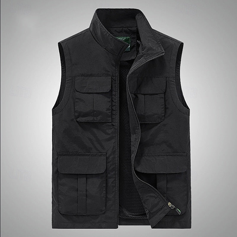 Luuk | Praktische Bodywarmer met Ritssluiting