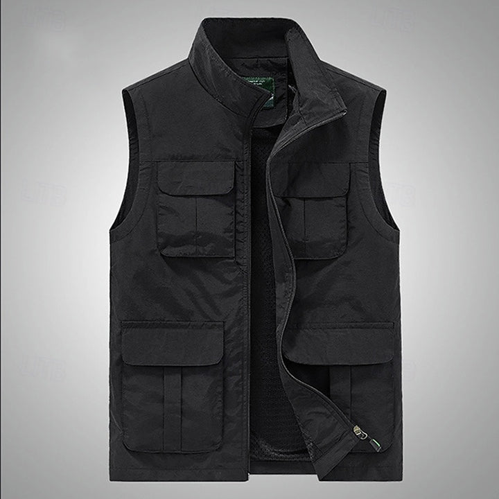 Luuk | Praktische Bodywarmer met Ritssluiting