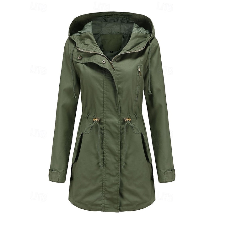 Yfke | Elegante Jas met Capuchon