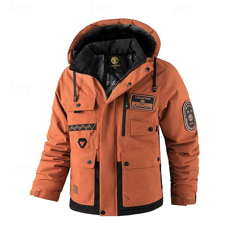 Hans | Robuuste Outdoor Jas met Capuchon