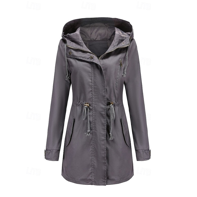 Yfke | Elegante Jas met Capuchon