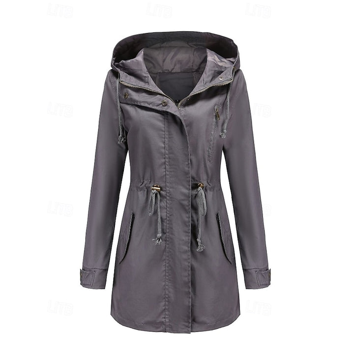 Yfke | Elegante Jas met Capuchon