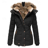 Gonneke | Warme Winterparka met Zachte Bontkraag