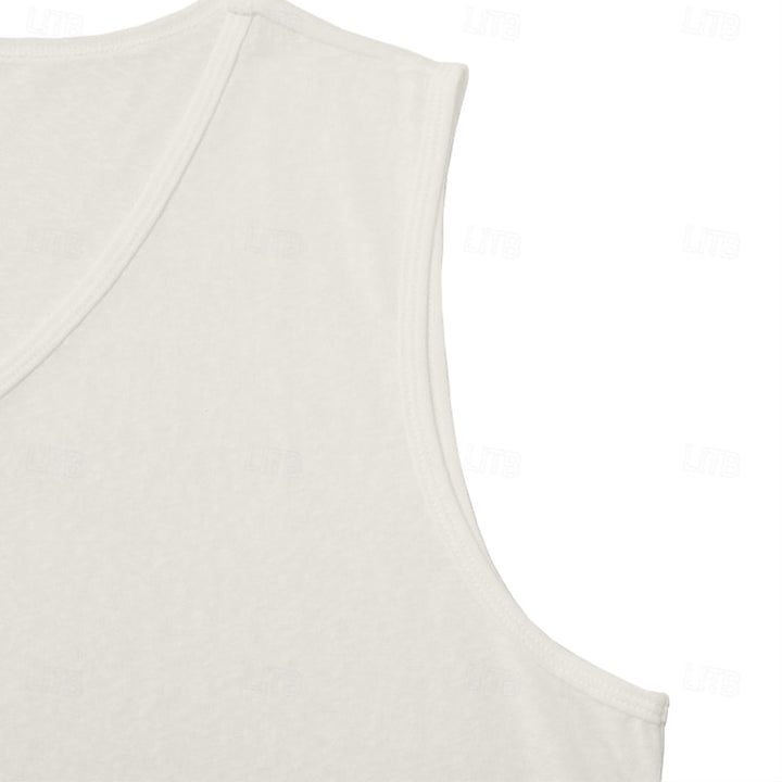 Guido | Luchtige Mouwloze Tanktop