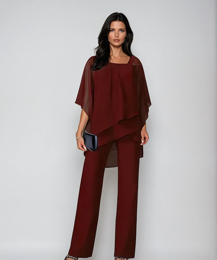 Marie | Elegant Tweedelig Gelaagd Set